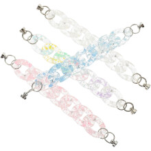 Lanyard Phone Case Chain 4 Pack Αξεσουάρ ακρυλική θήκη τηλεφώνου Διακοσμητικό εφέ