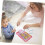 Mini Iron Art Tea for Pretend Play Μινιατούρα μοντέλα σκευών τσαγιού με τσαγιέρα και φλιτζάνια 4