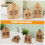 2 τμχ Mini House Slice Party Houses Επιτραπέζιο Σπίτι Slice Μικρό Διακοσμημένο Σπίτι 3