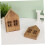 2 τμχ Mini House Slice Party Houses Επιτραπέζιο Σπίτι Slice Μικρό Διακοσμημένο Σπίτι 6