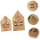 2 τμχ Mini House Slice Party Houses Επιτραπέζιο Σπίτι Slice Μικρό Διακοσμημένο Σπίτι 4