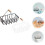 Mini House Craft Storage Basket Αξεσουάρ για κούκλα Σπίτι από κράμα Ελαφρύ για εφήβους 5
