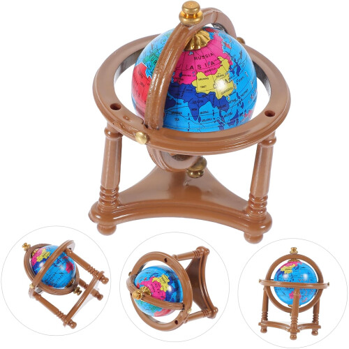 Μινιατούρα Tellurion Μοντέλο Mini House Globe Διακοσμητική μινιατούρα κουκλόσπιτο 2