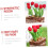 Μινιατούρα σε γλάστρα Προσομοίωση Tulip Bonsai Διακοσμητικό κουκλόσπιτο 8