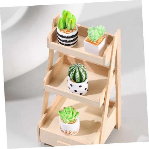 8 τμχ Cactus Micro Landscape Plant House Miniature σε γλάστρα Τεχνητά φυτά κάκτου 2