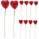 Σετ 10 Mini Fake Balloons Props για διακόσμηση κουκλόσπιτου για DIY Craft projects 1