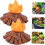 2 τμχ Fire Ornaments Mini House Στολίδι Campfire Miniature Dollhouse Fire Model Micro 4