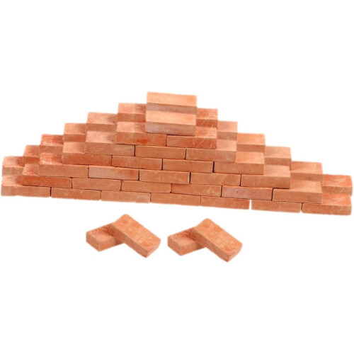 100 τμχ Miniature Bricks Simulation Bricks Decor Mini Bricks Micro Landscape Prop Bonsai Decor