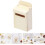 Realistic Mini Mailbox Model Wooden Mailbox Toy Se 8