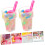 Doll House Mini Milk Tea Model Props for Simulation Miniature Decor 12 Συσκευασία 8