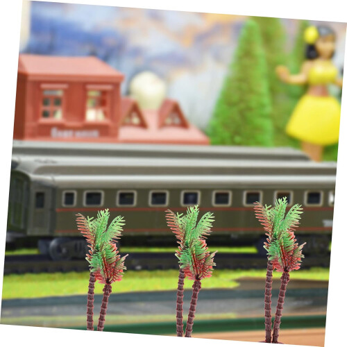 20 τεμ. Προσομοίωση Small Coconut Tree Micro Coconut Tree Decor Small Tree Model 1