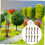 20 τεμ. Προσομοίωση Small Coconut Tree Micro Coconut Tree Decor Small Tree Model 4