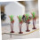 20 τεμ. Προσομοίωση Small Coconut Tree Micro Coconut Tree Decor Small Tree Model 6