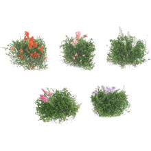 1 κουτί ψεύτικα λουλούδια Sand Table Flower Cluster Artificial Flower Ornament Simulation Flower Cluster