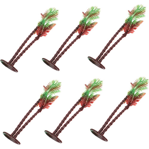20 τεμ. Προσομοίωση Small Coconut Tree Micro Coconut Tree Decor Small Tree Model