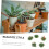 1 κουτί ψεύτικα λουλούδια Sand Table Flower Cluster Artificial Flower Ornament Simulation Flower Cluster 6