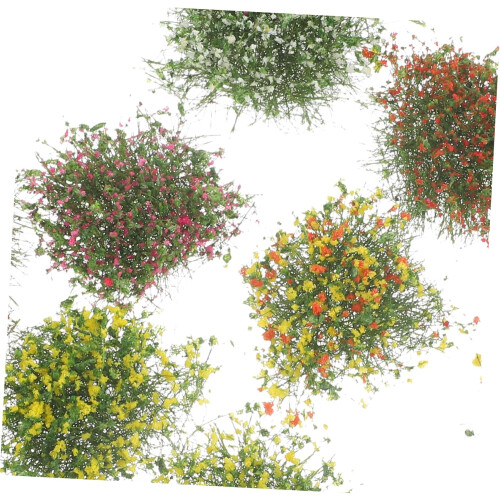 10 τμχ Simulation Flower Cluster DIY Mini Flower Micro Landscape Decorations Flowers Groups 2