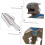 Dinosaur Warrior Model Plaything Dinosaur Toys Simulation Decor Dinosaur 8