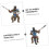 Dinosaur Warrior Model Plaything Dinosaur Toys Simulation Decor Dinosaur 4