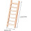 15 τμχ Mini Ladder Landscape Μοντέλο Ξύλινη διακόσμηση για μπονσάι Micro στολίδι κήπου 2