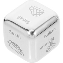 Food Decider Dinner Decision Game Stainless Steel for Anniversary Unique