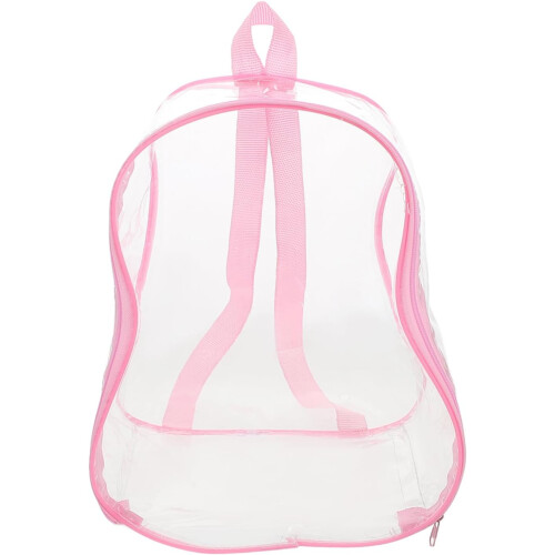 Storage Bag Clear Organizer for Dolls Clear Doll Backpack Διαφανής κούκλα τσάντα μεταφοράς Clear Doll Storage Organizer