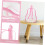 Storage Bag Clear Organizer for Dolls Clear Doll Backpack Διαφανής κούκλα τσάντα μεταφοράς Clear Doll Storage Organizer 3