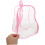 Storage Bag Clear Organizer for Dolls Clear Doll Backpack Διαφανής κούκλα τσάντα μεταφοράς Clear Doll Storage Organizer 4