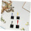 4 τμχ Dr. Doll Hat Doll Custome Miniature Stuff Αξεσουάρ μινιατούρας σπιτιού Μαύρη τσόχα 5