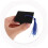 4 τμχ Dr. Doll Hat Doll Custome Miniature Stuff Αξεσουάρ μινιατούρας σπιτιού Μαύρη τσόχα 7