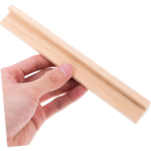Ξύλινοι Δίσκοι Domino από 10τμχ θήκες Domino για Αξεσουάρ Domino Game Σταθερό φυσικό υλικό 2