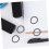 50 τεμ. Barbell Rubber Ring Zipper Goggles Fire Accessories Modified Cable Diving Material Goggles Accessories 4