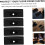 Dumbbell Cradles Rack 4 Pack Ελαφρύ στήριγμα βάσης για αποθήκευση στο σπίτι στο γυμναστήριο 4