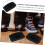 Dumbbell Cradles Rack 4 Pack Ελαφρύ στήριγμα βάσης για αποθήκευση στο σπίτι στο γυμναστήριο 5
