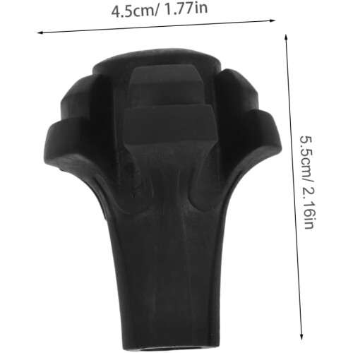 Stability Boost Hiking Pole Tips 4 Pack of Trekking Pole Tip Protectors για βελτιωμένη ασφάλεια στα μονοπάτια 1