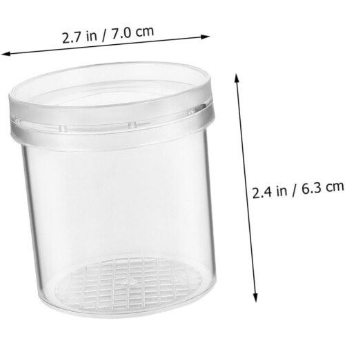 8 τμχ Bug Magnifier Container Box Εντομο παρατήρησης Jar bug μεγεθυντική θήκη 1