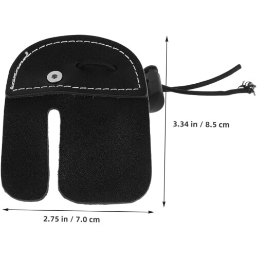 Αξεσουάρ Archery Finger Sling Recurve Bow μακράς διάρκειας 2 τμχ Γάντια με άνετη προστασία 1