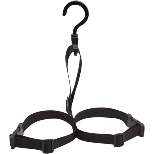 Hanger Fishing Boot Dry Rack Μπότες κρεμαστός ιμάντας εξωτερικού χώρου Μαύρο