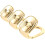 Rapper Tooth Accessories Single Tooth Cap Gold Decor for Cosplay Events 1