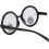2 τμχ Rolling Eye Glasses Αστεία αξεσουάρ φορεσιάς Photo Prop Αστεία γυαλιά ηλίου 4