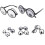 2 τμχ Rolling Eye Glasses Αστεία αξεσουάρ φορεσιάς Photo Prop Αστεία γυαλιά ηλίου 2