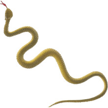Realistic Soft Rubber Snake Scary Tricky Prop for Pranks and Halloween Simulation Snake for Scaring Birds Garden and Parties