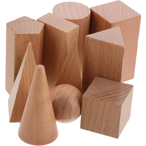 10τμχ Σετ Geometric Model Geometric Blocks Γεωμετρικά εξαρτήματα εισαγωγής Διακόσμηση