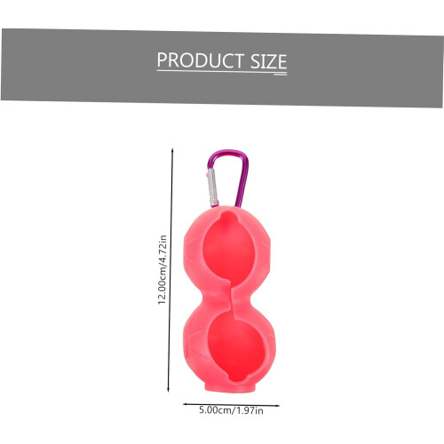 Golfs Ball Sleeve Elastic Τσάντα Golf Ball Protector Αξεσουάρ γκολφ για άνδρες 1