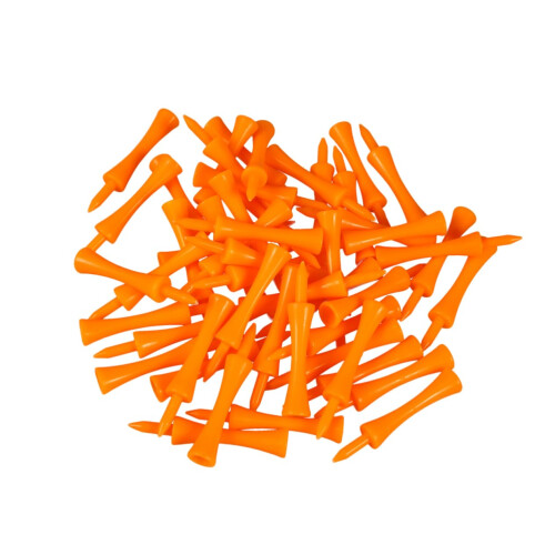 2 σετ 70mm Large Castle Tees Plastic Tee Abs Material Tee για αρχάριους και επαγγελματίες 50τμ*2 1