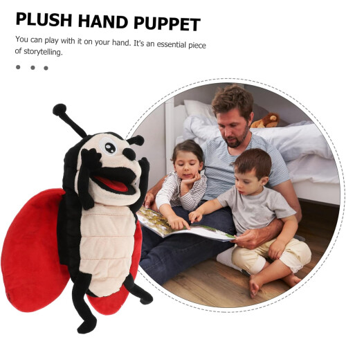 Πασχαλίτσα Hand Puppet Puppet B The Marionettes Simulation Ladybug Model Performance Prop Pp Cotton 2