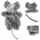 Ποντίκι Animal Hand Puppet Stuffed Animal Puppet Performance Prop Pp Cotton Grey 5