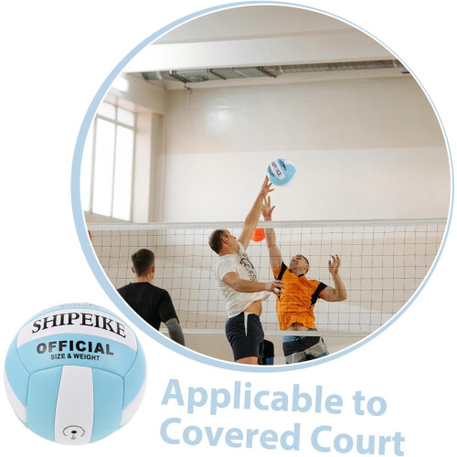 Official Size 5 Soft Volleyball Training Anti-Explosion Machine ραμμένο για ενήλικες και εφήβους 2