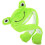 Frog Hat Prop Cosplay Καπέλο Frog Cartoon καπέλο για ενήλικες Εορταστικά καπέλα 1
