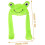 Frog Hat Prop Cosplay Καπέλο Frog Cartoon καπέλο για ενήλικες Εορταστικά καπέλα 7